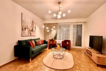 Spacieux appartement de 2 chambres entièrement meublé à Petit-Saconnex