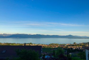 Appartement avec vue panoramique sur le lac et extension prévue